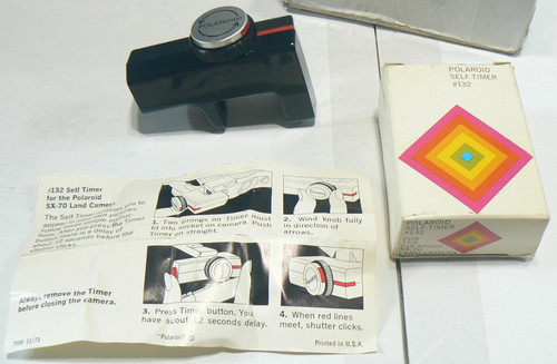 Polaroid 132 self timer - polaroid, #132