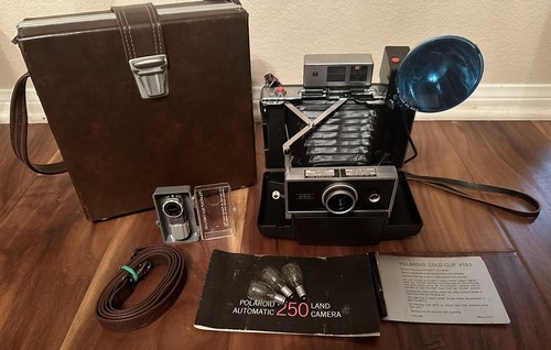 Vintage polaroid 250 land - polaroid,